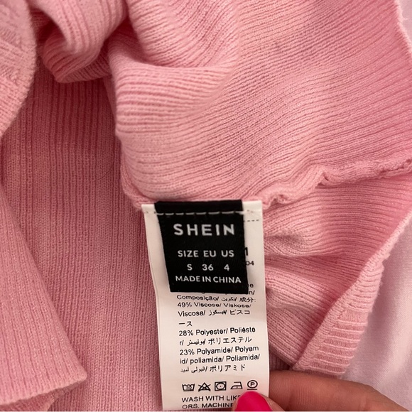 Pink Ribbed Top - Picture 3 of 3